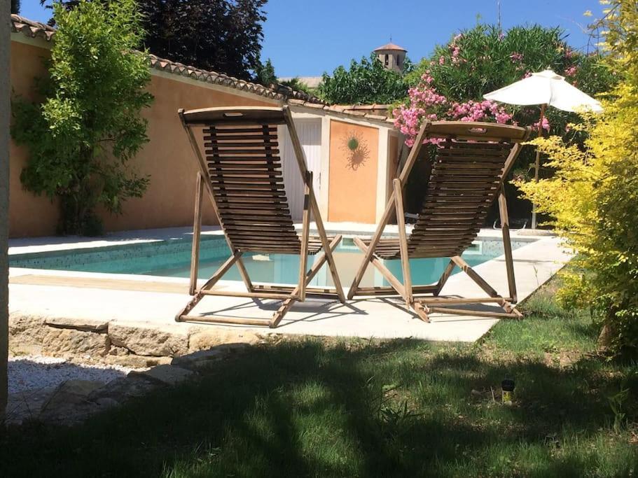 Belle Maison Provencale Au Pied Du Mont Ventoux Caromb Buitenkant foto