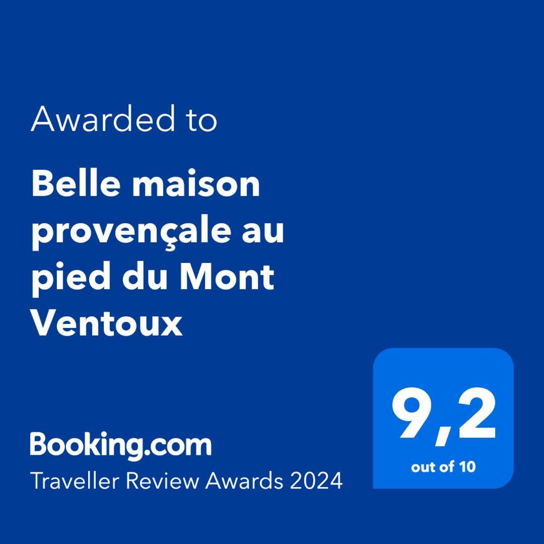 Belle Maison Provencale Au Pied Du Mont Ventoux Caromb Buitenkant foto